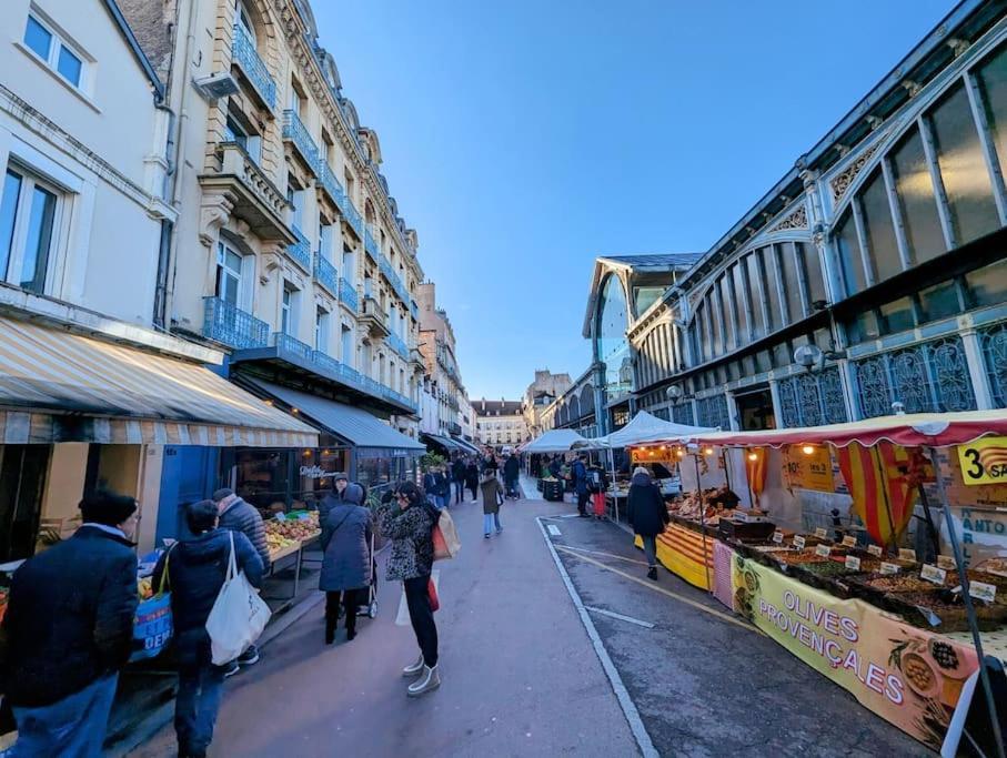 Logement Complet Dijon Centre Jusqu'A 6 Couchages Buitenkant foto